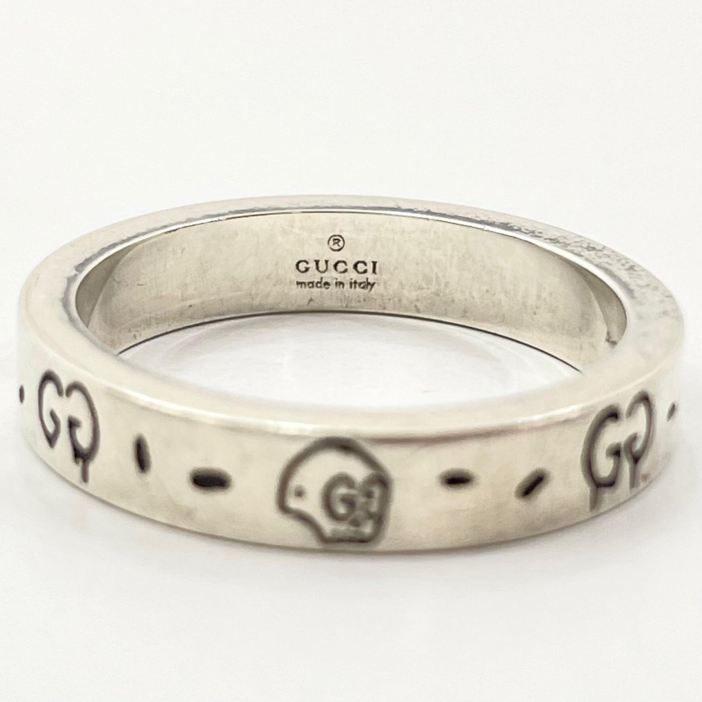 【中古】GUCCI | グッチ ドクロ ゴースト リング・指輪 Ag925 シルバー【尾張小牧店】