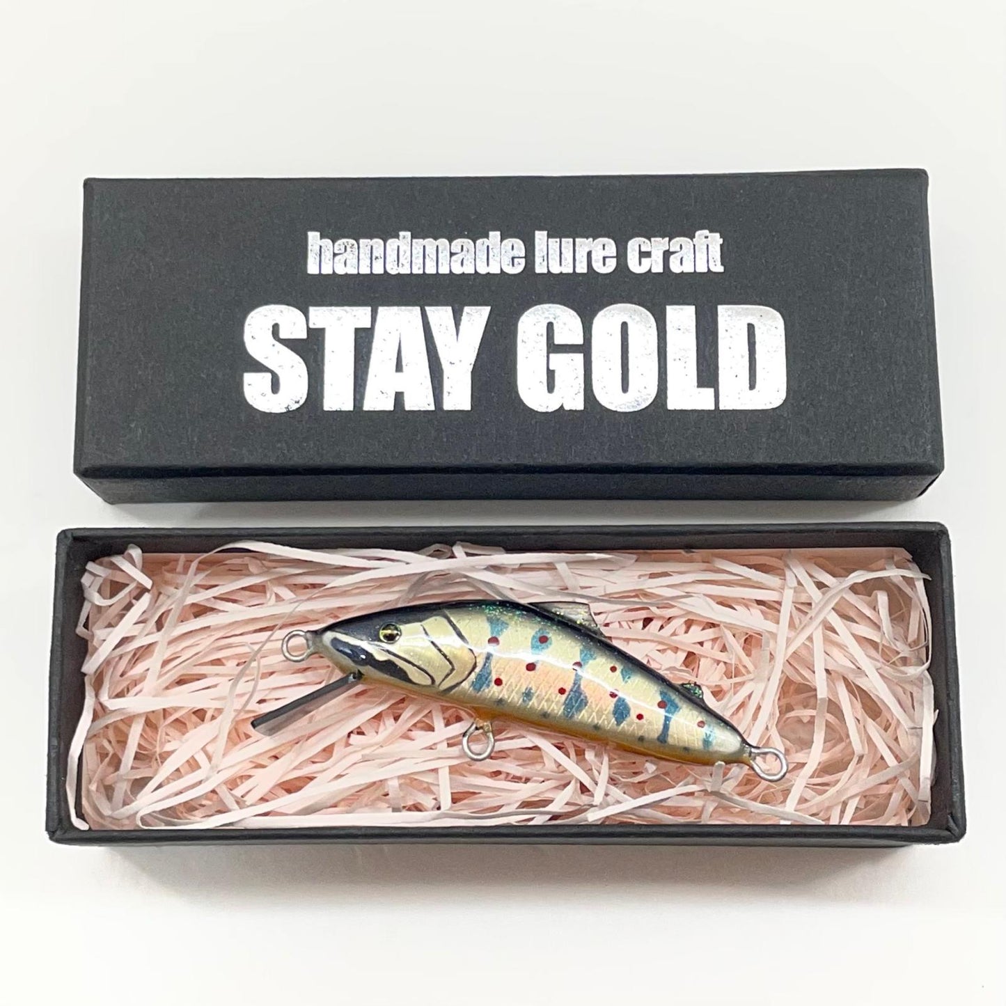 【フィッシング/釣り/釣具/ルアー】 STAY GOLD | ステイゴールド　BLACK FLAG ブラック フラッグ 45S 黒銀アマゴ OB【尾張小牧店】