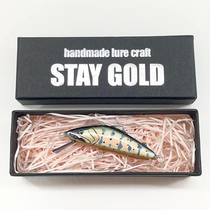 【フィッシング/釣り/釣具/ルアー】 STAY GOLD | ステイゴールド　BLACK FLAG ブラック フラッグ 45S 黒銀アマゴ OB【尾張小牧店】