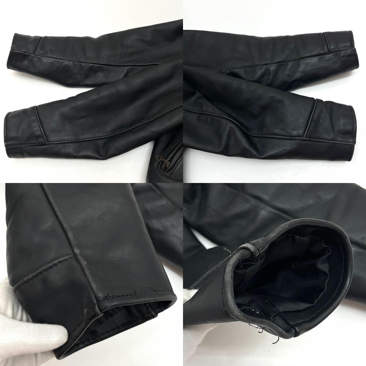【中古】schott | ショット ライダースジャケット ブラック サイズ：38【尾張小牧店】