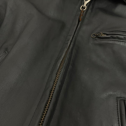 【中古】schott | ショット ライダースジャケット ブラック サイズ：38【尾張小牧店】