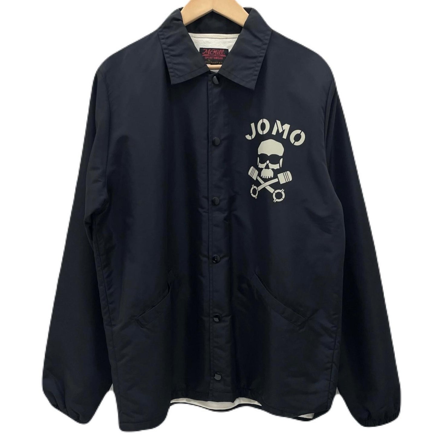【中古】TOYS McCOY | トイズマッコイ JOHNSON MOTORS, INC. COACH JACKET JOMO その他アウター TMJ1809 ブラック サイズ：L【尾張小牧店】