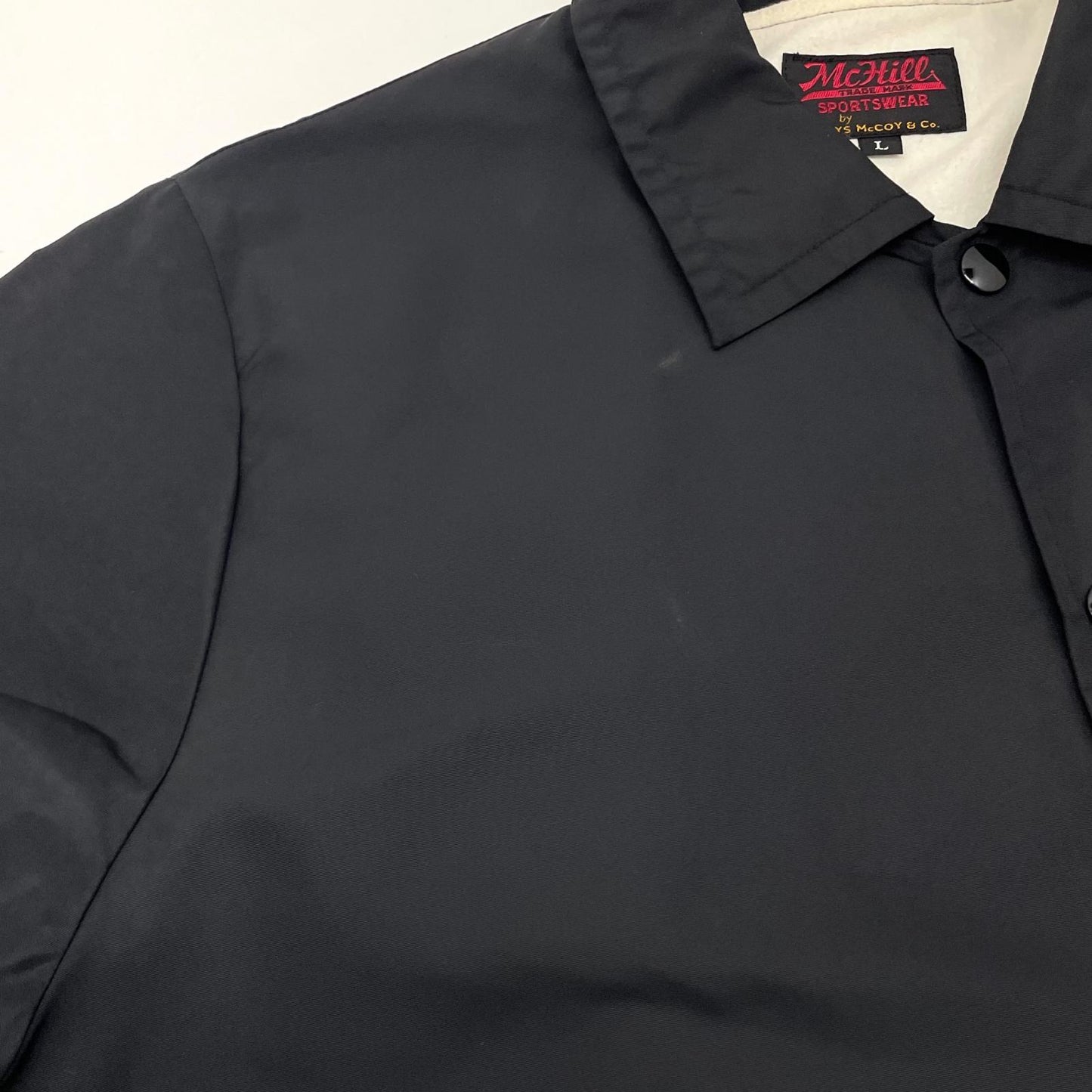 【中古】TOYS McCOY | トイズマッコイ JOHNSON MOTORS, INC. COACH JACKET JOMO その他アウター TMJ1809 ブラック サイズ：L【尾張小牧店】