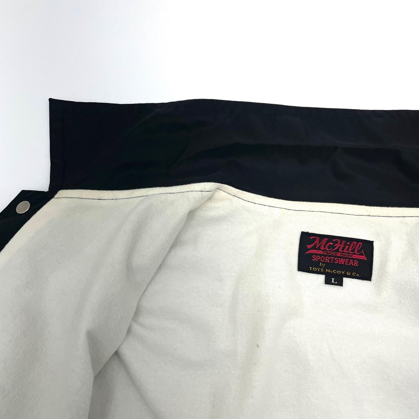 【中古】TOYS McCOY | トイズマッコイ JOHNSON MOTORS, INC. COACH JACKET JOMO その他アウター TMJ1809 ブラック サイズ：L【尾張小牧店】