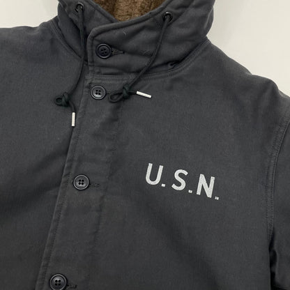 【中古】TOYS McCOY | トイズマッコイ N-1 HOODED COAT ミリタリージャケット TMJ1927 グレー サイズ：40【尾張小牧店】