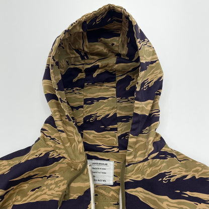 【中古】The REAL McCOY'S | ザリアルマッコイズ TIGER CAMOUFLAGE PARKA ジャケット　パーカー MJ24004 カモ柄 サイズ：L【尾張小牧店】