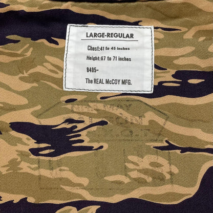 【中古】The REAL McCOY'S | ザリアルマッコイズ TIGER CAMOUFLAGE PARKA ジャケット　パーカー MJ24004 カモ柄 サイズ：L【尾張小牧店】