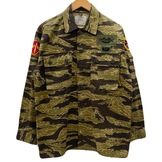 【中古】The REAL McCOY'S | ザリアルマッコイズ TIGER CAMOUFLAGE SHIRT ミリタリージャケット カモ柄 サイズ：M【尾張小牧店】