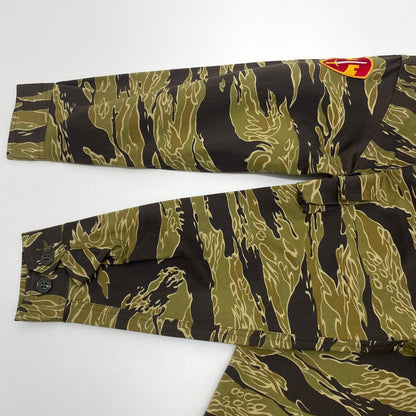 【中古】The REAL McCOY'S | ザリアルマッコイズ TIGER CAMOUFLAGE SHIRT ミリタリージャケット カモ柄 サイズ：M【尾張小牧店】