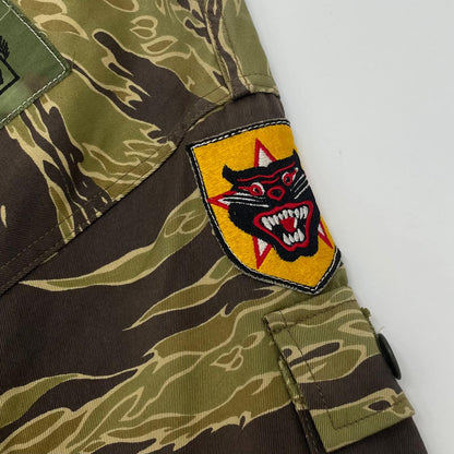 【中古】The REAL McCOY'S | ザリアルマッコイズ TIGER CAMOUFLAGE SHIRT ミリタリージャケット カモ柄 サイズ：M【尾張小牧店】