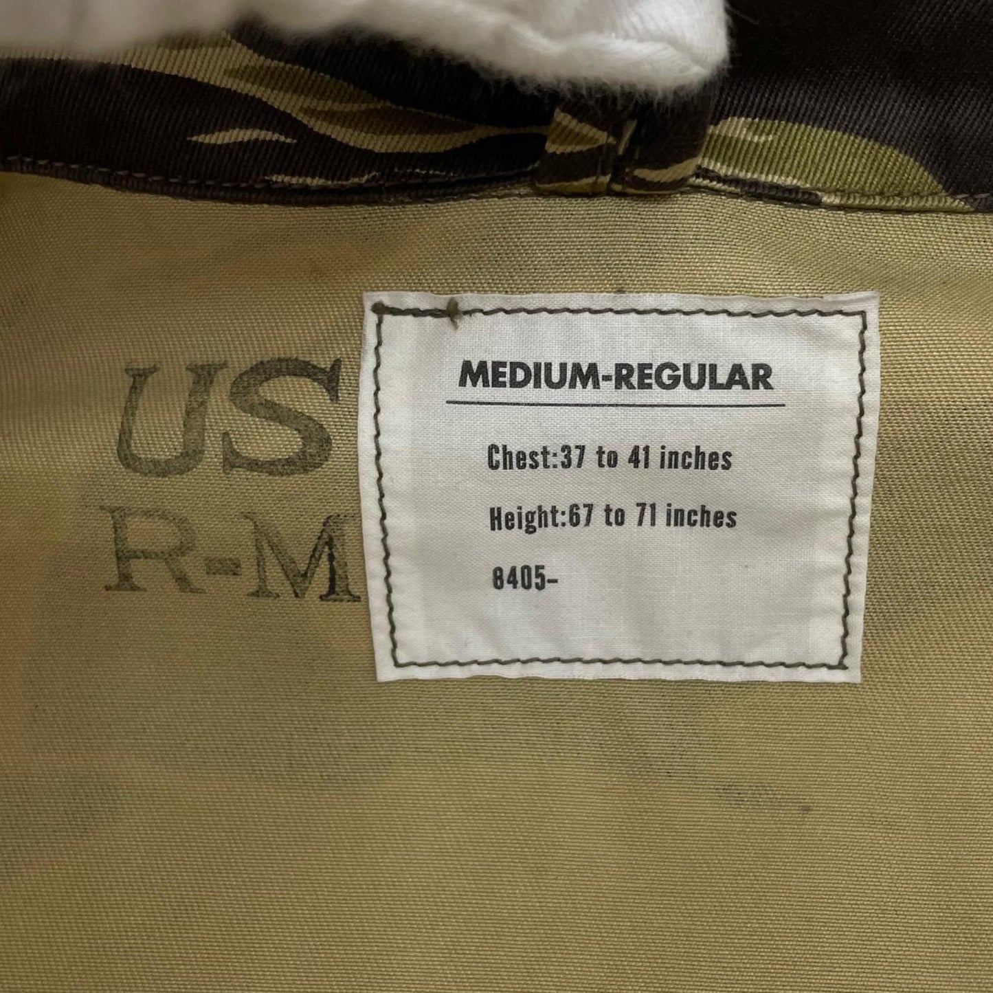 【中古】The REAL McCOY'S | ザリアルマッコイズ TIGER CAMOUFLAGE SHIRT ミリタリージャケット カモ柄 サイズ：M【尾張小牧店】