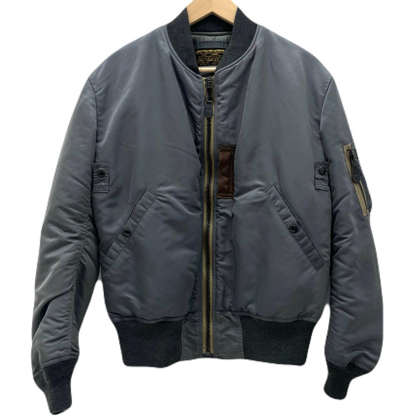 【中古】TOYS McCOY | トイズマッコイ MA-1 ALBERT TURNER ミリタリーコート TMJ1920 グレー サイズ：L【尾張小牧店】