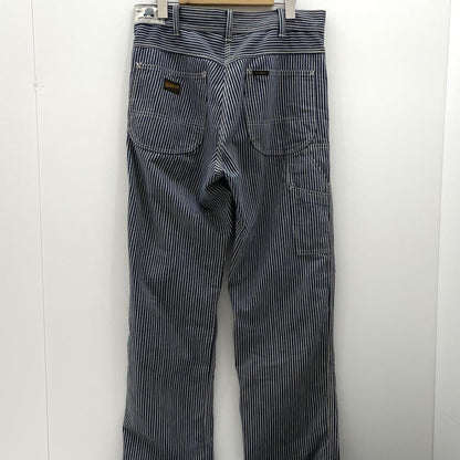 【中古】TOYS McCOY | トイズマッコイ 98RN-Z ヒッコリーストライプ柄　ワークパンツ ネイビー×ホワイト サイズ：32【尾張小牧店】