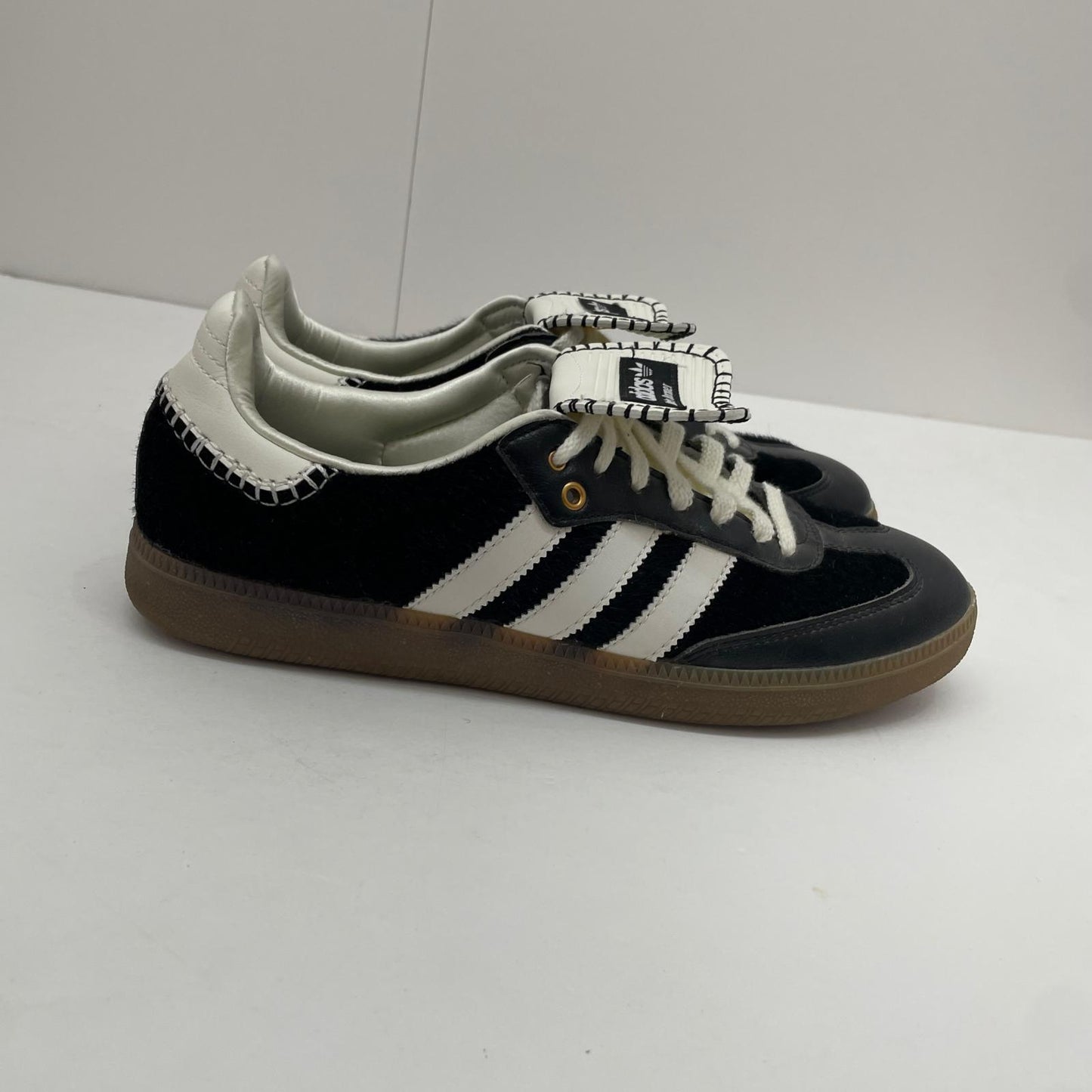 【中古】adidas | アディダス Wales Bonner × adidas Samba Pony Tonal Low スニーカー 26.0cm IE0580 ブラック【尾張小牧店】