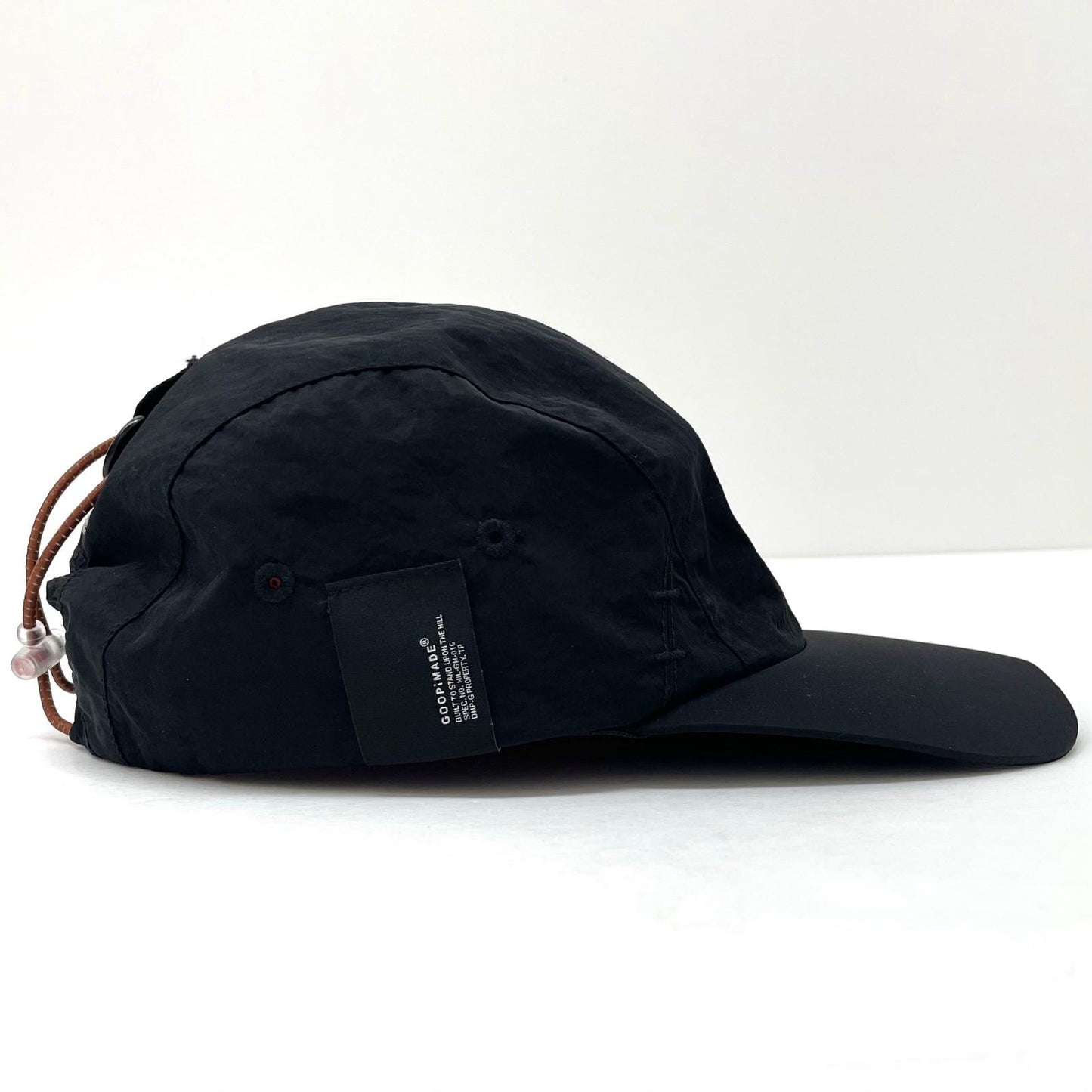 【中古】GOOPiMADE | グーピーメイド キャップ 帽子　ブラック【尾張小牧店】