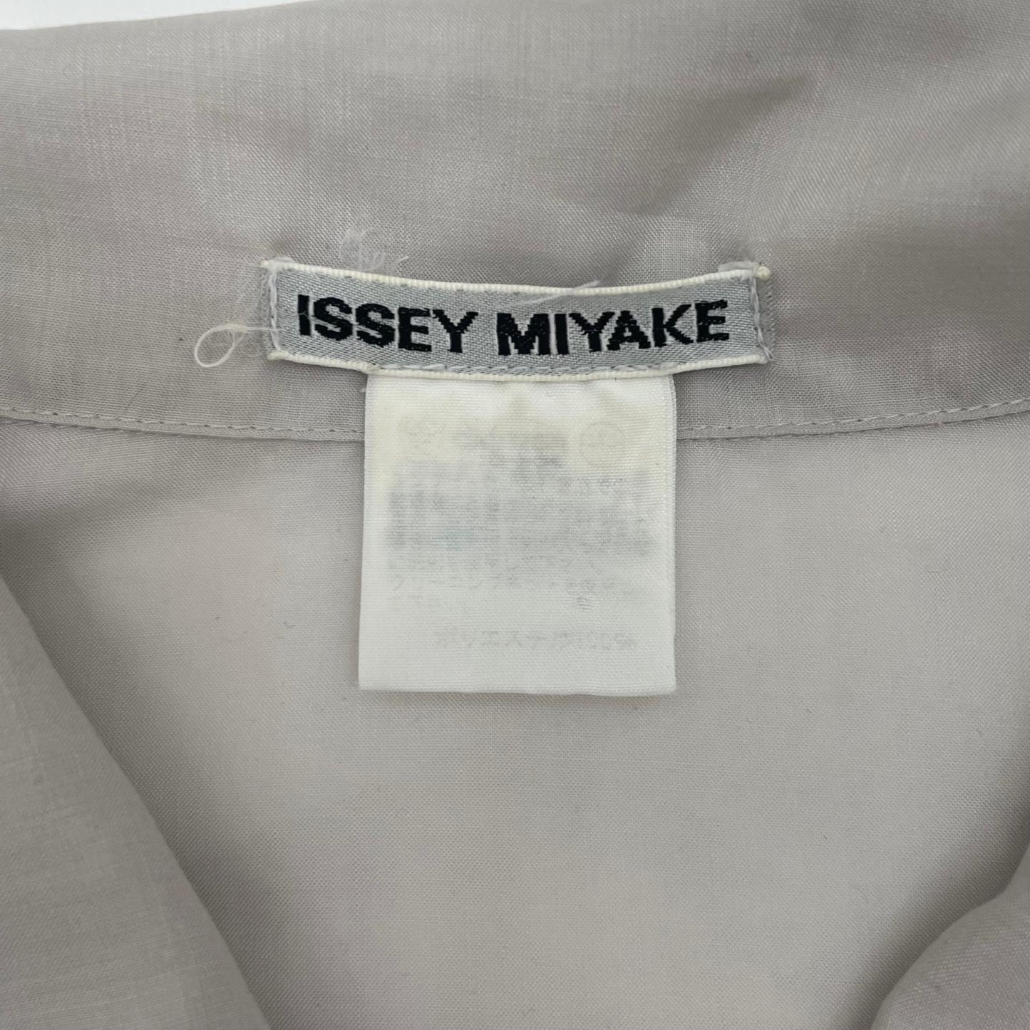 【中古】ISSEY MIYAKE | イッセイミヤケ 長袖シャツ グレー サイズ：L【尾張小牧店】