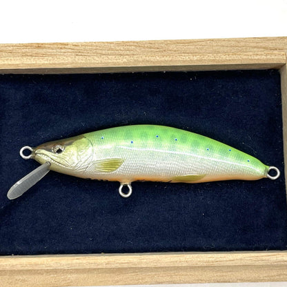 【フィッシング/釣り/釣具/ルアー】 魚類模型作家 吉田 光　HY-50S II　吉田チャートパールホワイト【尾張小牧店】