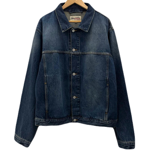 【中古】STUSSY | ステューシー　25SS WORKGEAR　VINTAGE DENIM TRUCKER JACKET デニムジャケット ネイビー サイズ：XL【尾張小牧店】