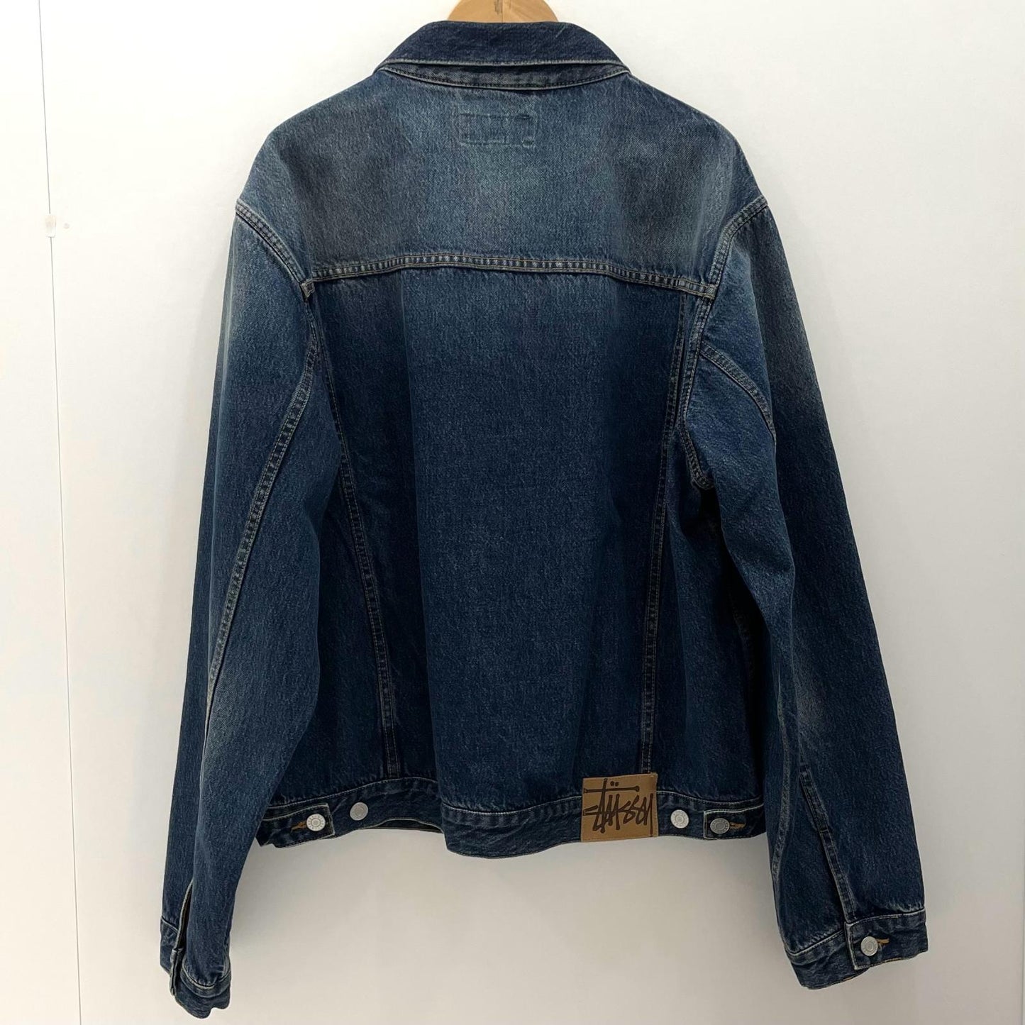 【中古】STUSSY | ステューシー　25SS WORKGEAR　VINTAGE DENIM TRUCKER JACKET デニムジャケット ネイビー サイズ：XL【尾張小牧店】