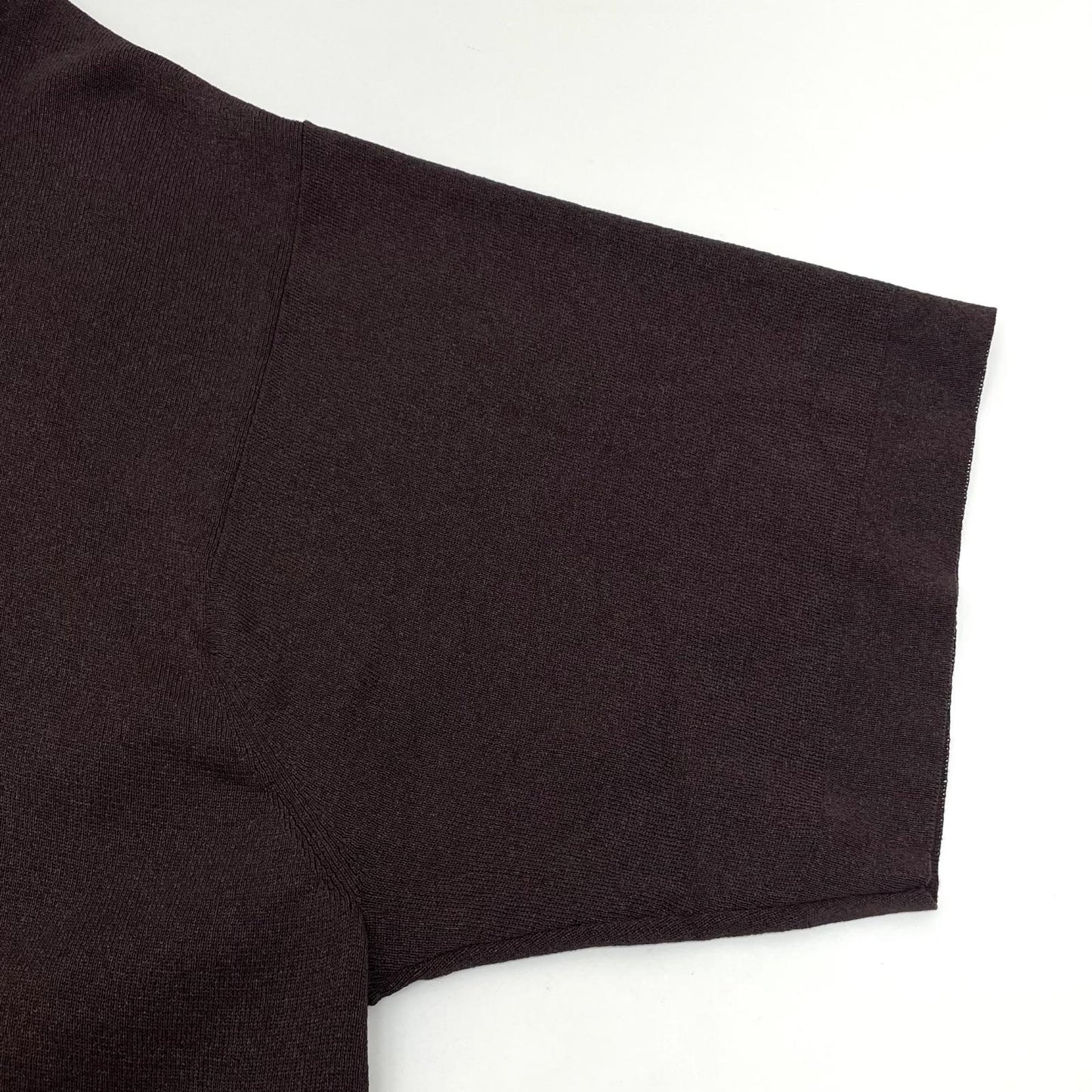 【中古】crepuscule | クレプスキュール Washi Open Collar S/S Shirt 半袖シャツ 2601-017 ブラウン サイズ：2【尾張小牧店】