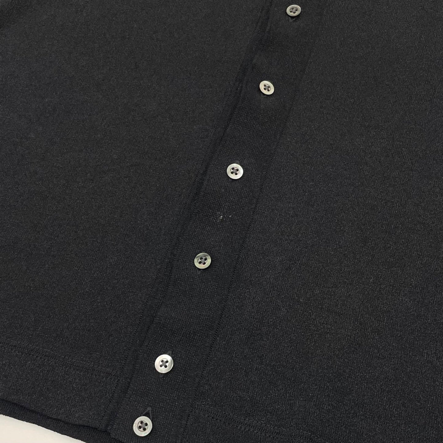 【中古】crepuscule | クレプスキュール Washi Open Collar S/S Shirt 半袖シャツ 2601-017 ブラック サイズ：2【尾張小牧店】