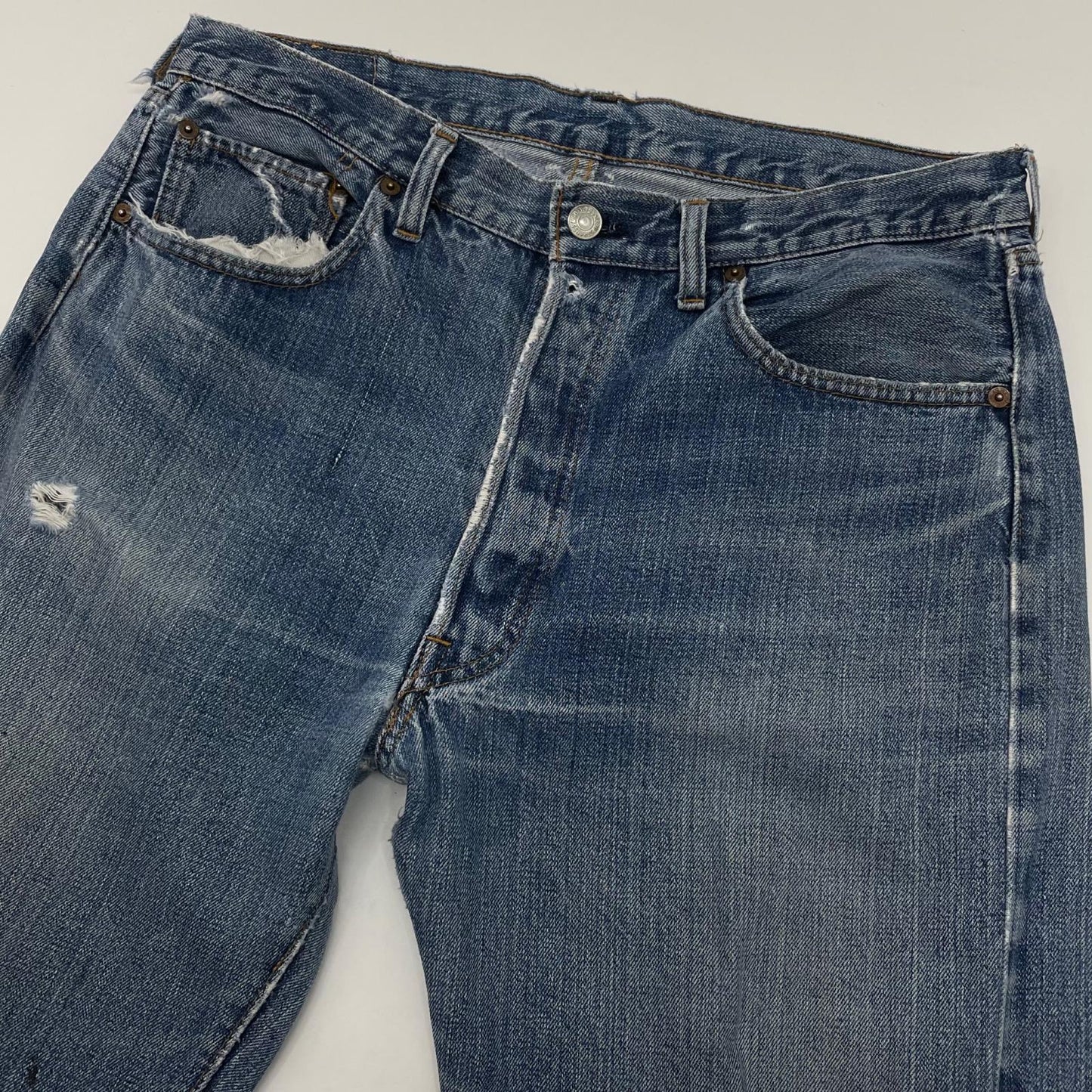 【中古】VINTAGE | ビンテージ 70S　Levi's　501 66SINGLE デニムパンツ ブルー【尾張小牧店】
