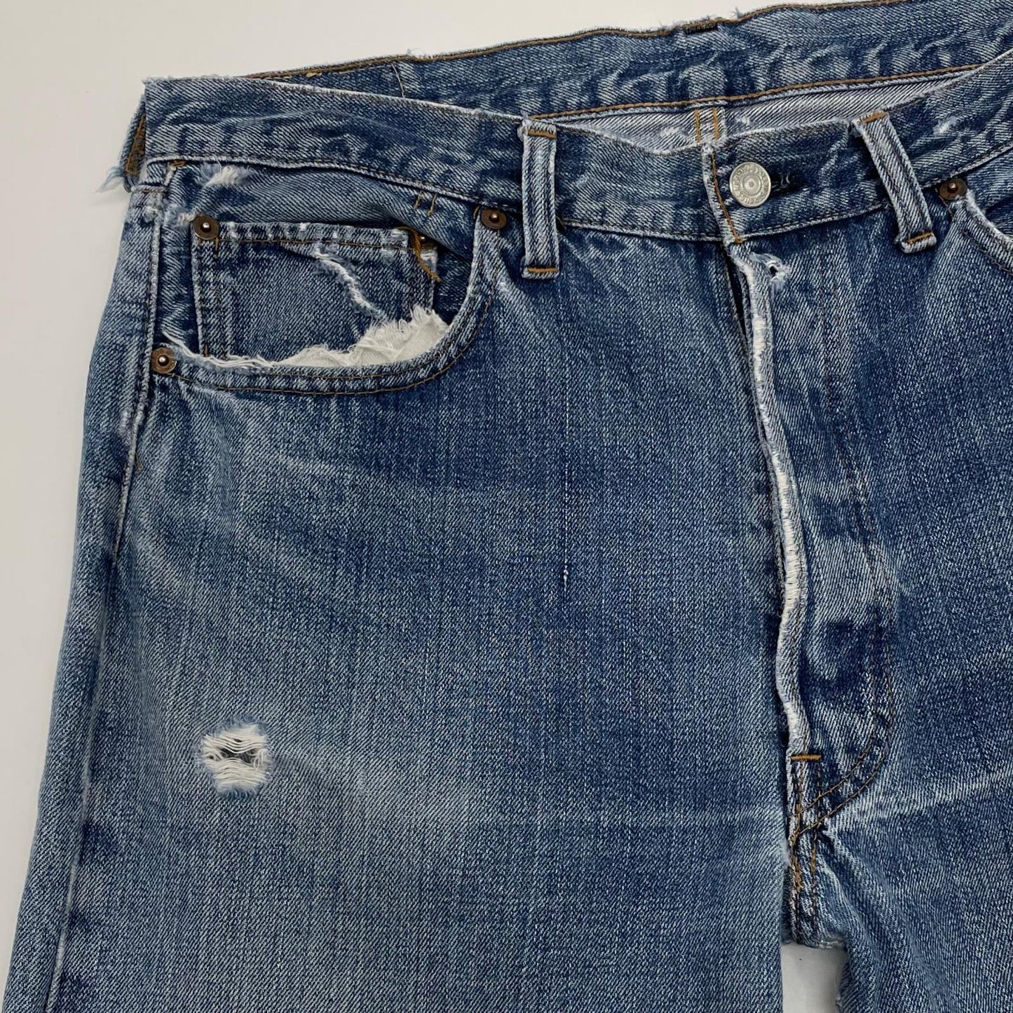 【中古】VINTAGE | ビンテージ 70S　Levi's　501 66SINGLE デニムパンツ ブルー【尾張小牧店】