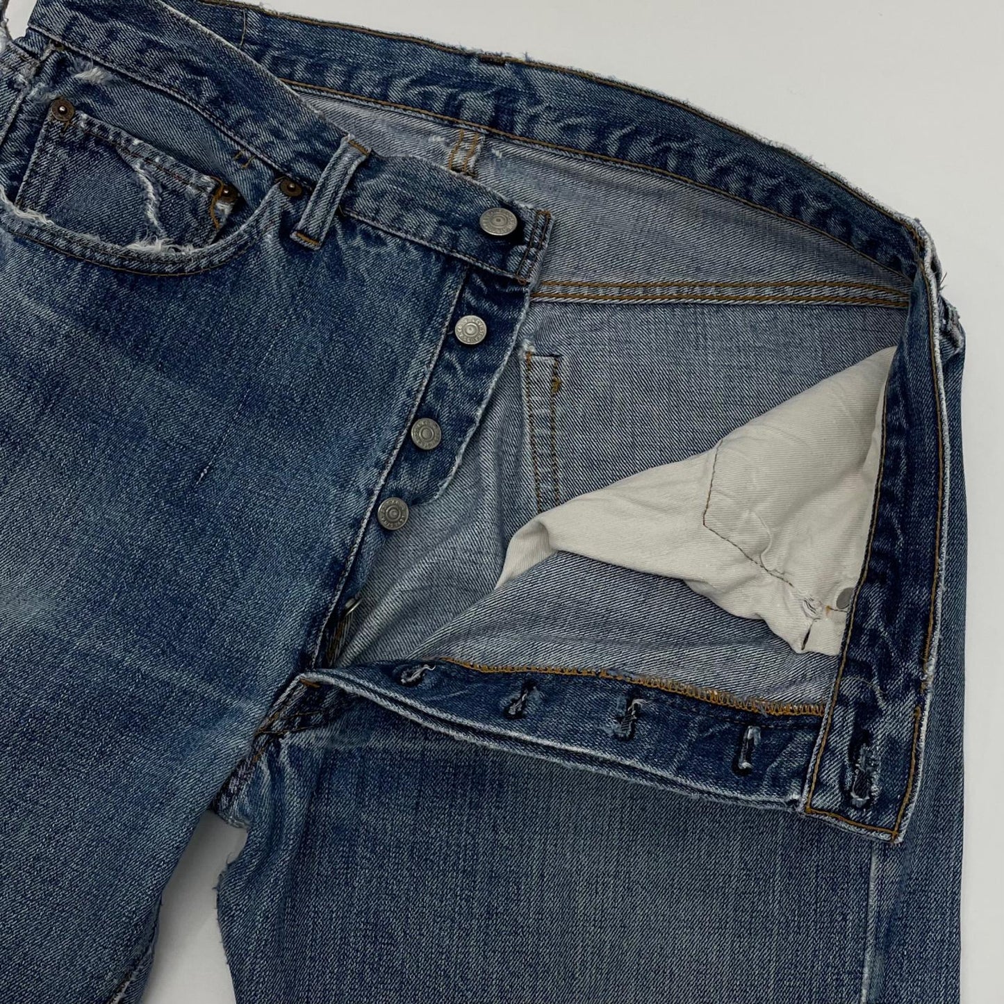 【中古】VINTAGE | ビンテージ 70S　Levi's　501 66SINGLE デニムパンツ ブルー【尾張小牧店】