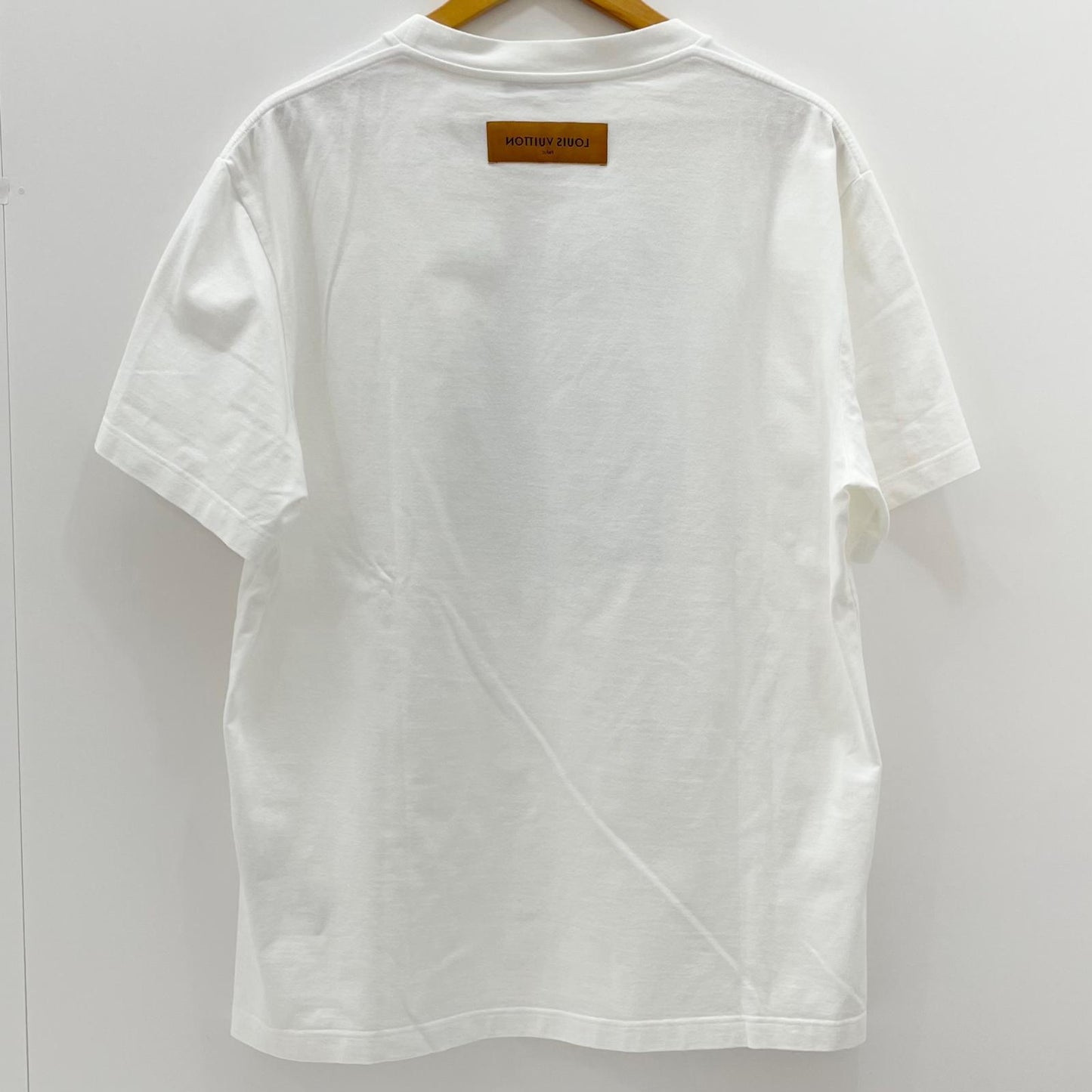 【中古】LOUIS VUITTON | ルイ・ヴィトン 23SS ハウスプリント　半袖Ｔシャツ RM2319 NPG HOY01W ホワイト サイズ：XXL【尾張小牧店】