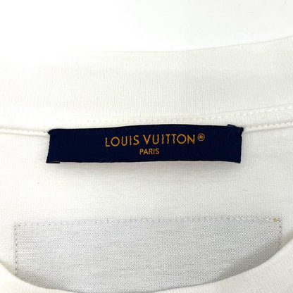 【中古】LOUIS VUITTON | ルイ・ヴィトン 23SS ハウスプリント　半袖Ｔシャツ RM2319 NPG HOY01W ホワイト サイズ：XXL【尾張小牧店】