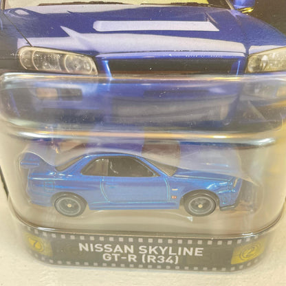 ホットウィール レトロエンターテイメントNISSAN SKYLINE GT-R R34【尾張小牧店】