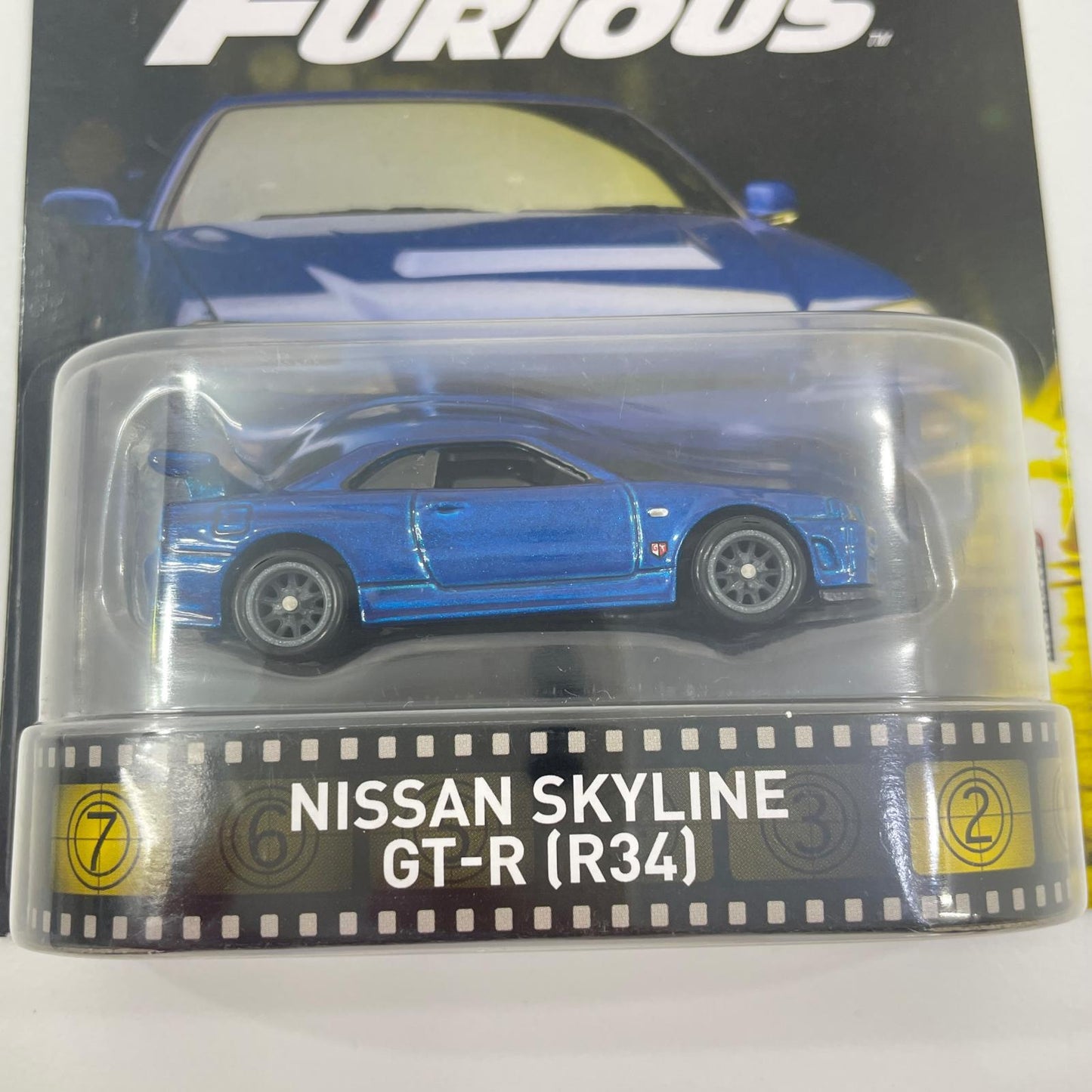 ホットウィール レトロエンターテイメント　NISSAN　SKYLINE　GT-R　R34【尾張小牧店】