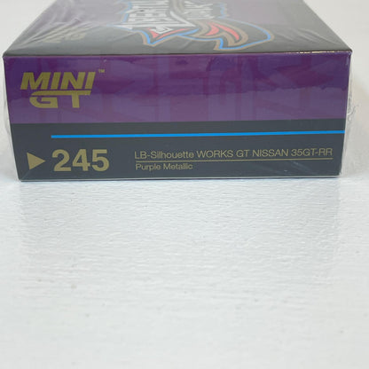 MINI GT 1/64 LB-Silhouette WORKS GT Nissan 35GT-RR バージョン 1 `Purple Metallic` (左ハンドル)【尾張小牧店】