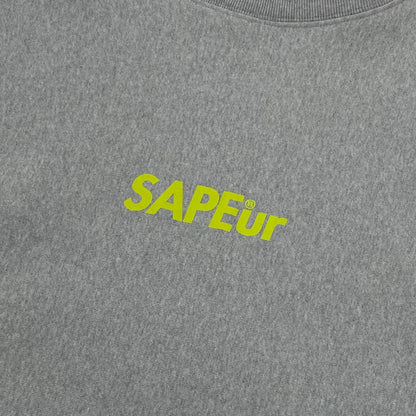 【中古】SAPEur | サプール　裏起毛 長袖スウェット グレー サイズ：XL【尾張小牧店】