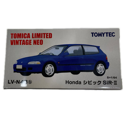トミカリミテッド ヴィンテージ TLV-N48b ホンダ　シビックSiR-Ⅱ（青）【尾張小牧店】