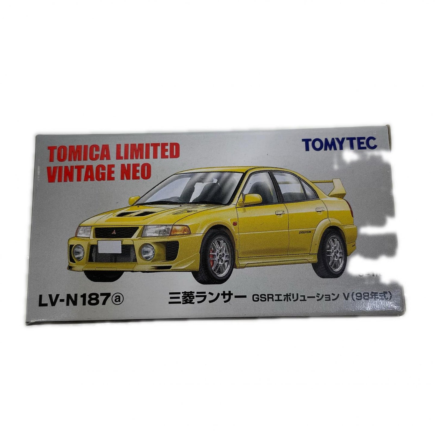 トミカリミテッドヴィンテージ ネオ LV-N187a　ランサーGSRエボリューションV（黄）【尾張小牧店】