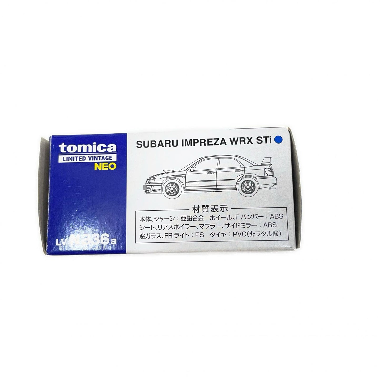 トミカリミテッドヴィンテージ ネオ LV-N336a　スバル インプレッサ WRX STi（青）2003年式【尾張小牧店】