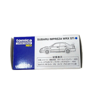 トミカリミテッドヴィンテージ ネオ LV-N336a　スバル インプレッサ WRX STi（青）2003年式【尾張小牧店】