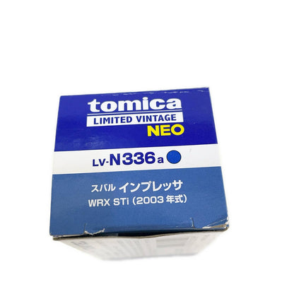 トミカリミテッドヴィンテージ ネオ LV-N336a　スバル インプレッサ WRX STi（青）2003年式【尾張小牧店】