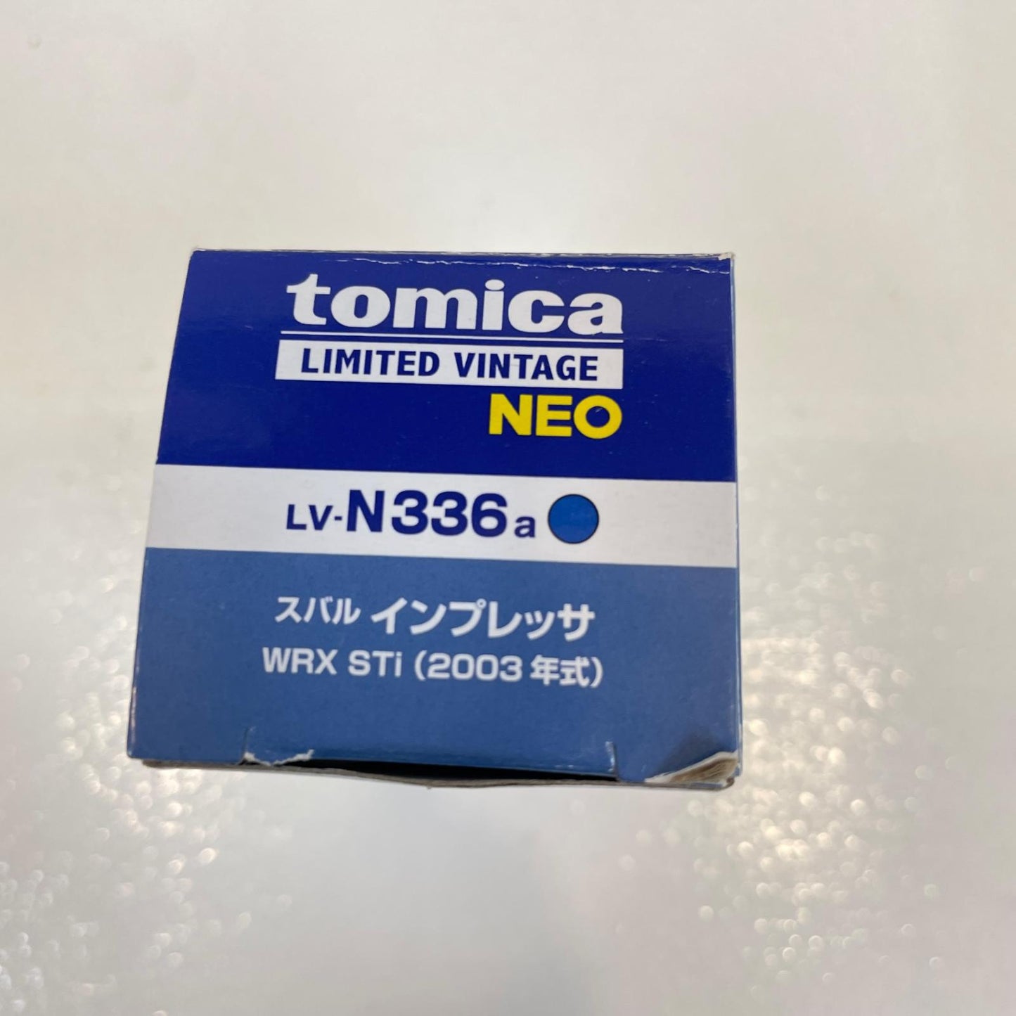 トミカリミテッドヴィンテージ ネオ LV-N336a　スバル インプレッサ WRX STi（青）2003年式【尾張小牧店】