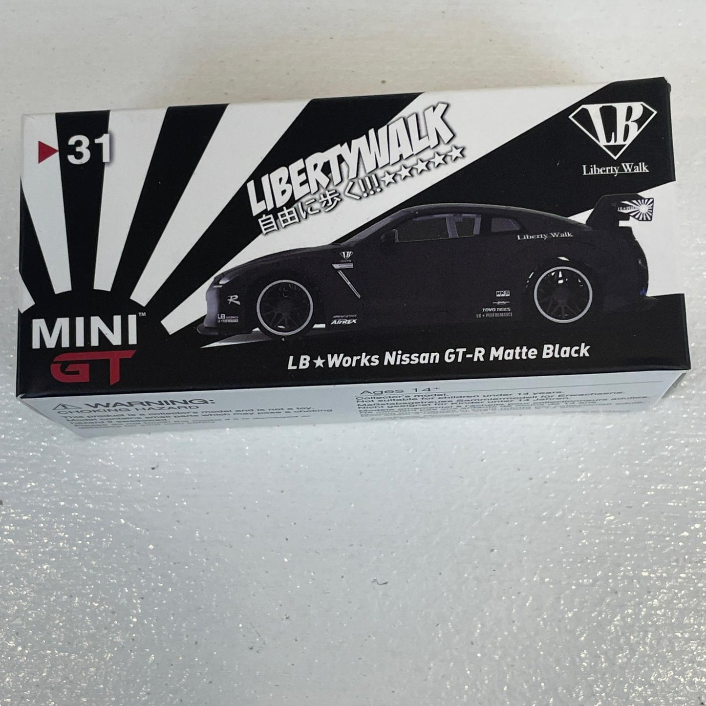 MINI-GT LBWK LB-WORKS 日産 GT-R マットブラック【尾張小牧店】