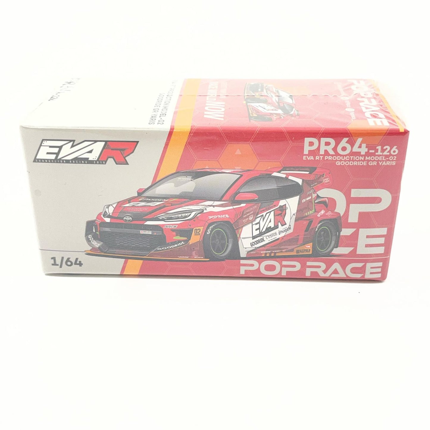 POP RACE 1/64ミニカー EVA RT 弐号機 GOODRIDE GRヤリス【尾張小牧店】