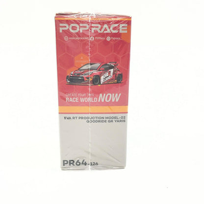 POP RACE 1/64ミニカー EVA RT 弐号機 GOODRIDE GRヤリス【尾張小牧店】