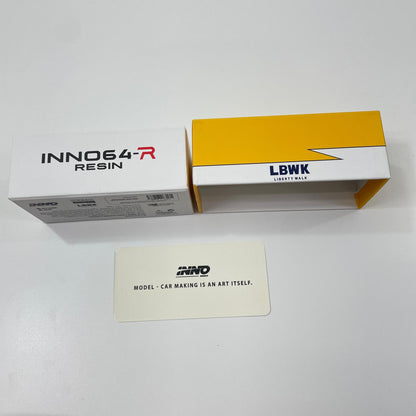 INNO64 IN64R-R34-LBSS 日産 SKYLINE 'LBWK'(ER34) SUPER SILHOUETTE RETORO LIVERY(右ハンドル)【尾張小牧店】
