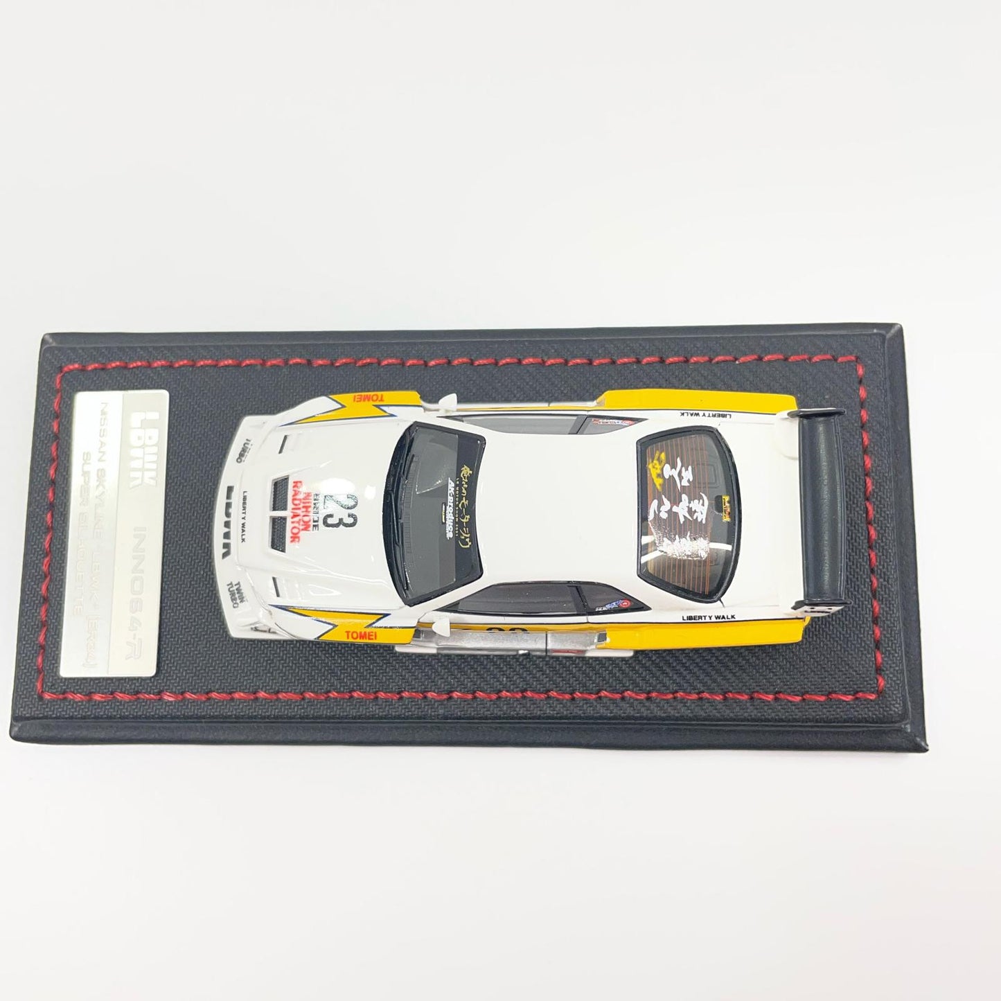 INNO64 IN64R-R34-LBSS 日産 SKYLINE 'LBWK'(ER34) SUPER SILHOUETTE RETORO LIVERY(右ハンドル)【尾張小牧店】