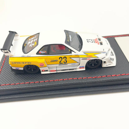 INNO64 IN64R-R34-LBSS 日産 SKYLINE 'LBWK'(ER34) SUPER SILHOUETTE RETORO LIVERY(右ハンドル)【尾張小牧店】