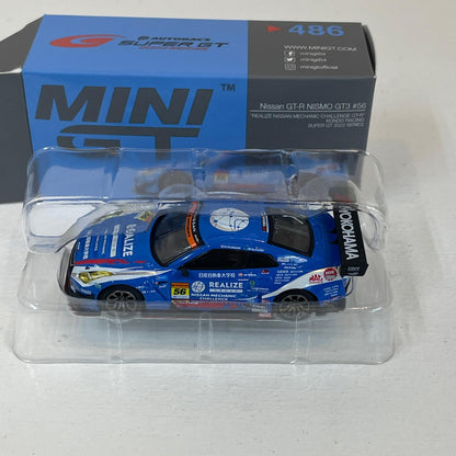 MINI GT 1/64 Nissan GT-R Nismo GT3 SUPER GTシリーズ 2022SERIES　#56 KONDO RACING【尾張小牧店】