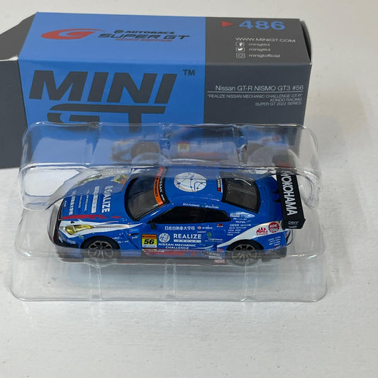 MINI GT 1/64 Nissan GT-R Nismo GT3 SUPER GTシリーズ 2022SERIES　#56 KONDO RACING【尾張小牧店】