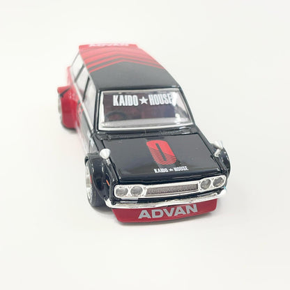 MINI GT KHMG033 ダットサン 510 ワゴン ADVAN KAIDO【尾張小牧店】