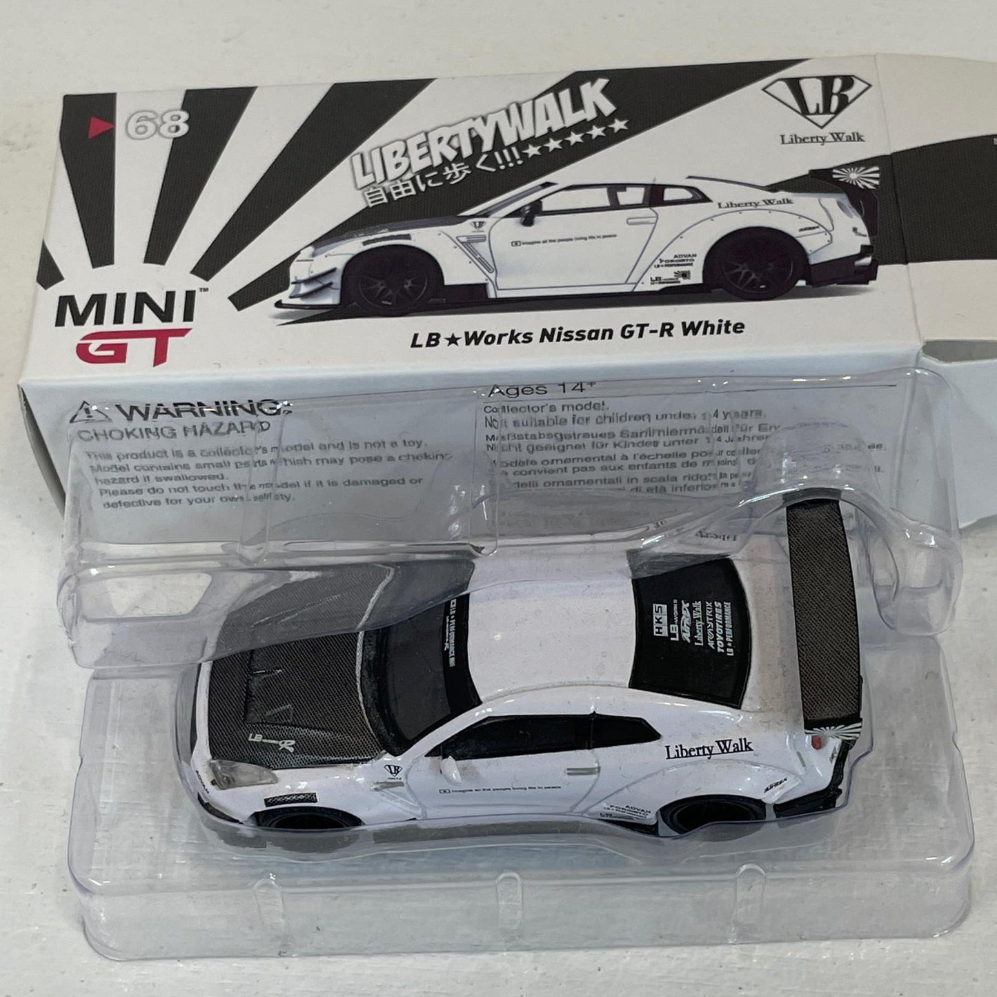 MINI GT 1/64 LB★WORKS Nissan GT-R【尾張小牧店】